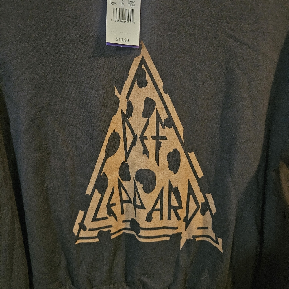 Def Leppard Black Sweatshirt - Picture 2 of 4